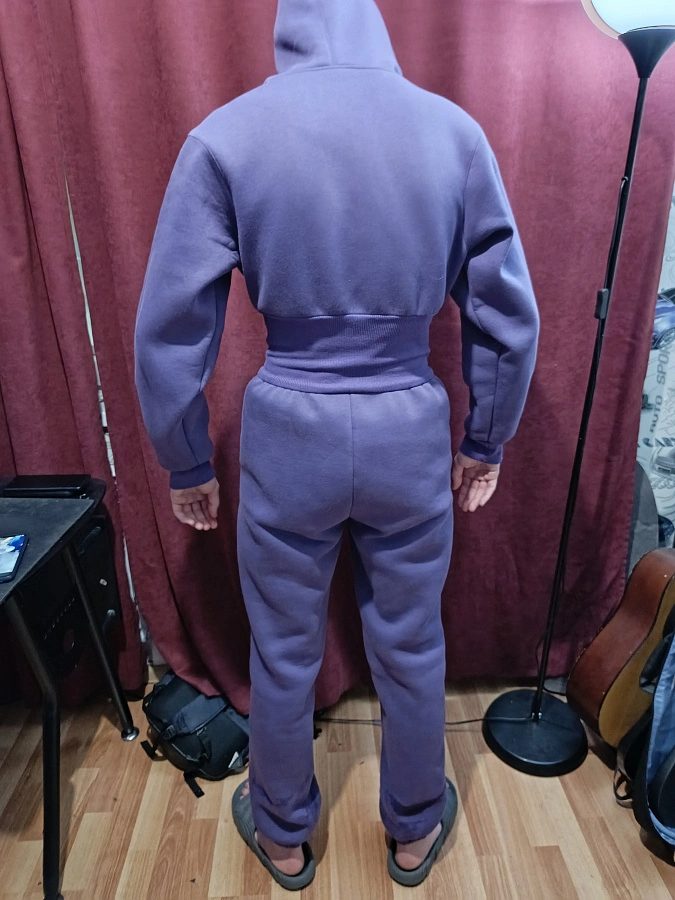 Фотография к отзыву от Старкова Светлана Григорьевна . Товар: <a href='/catalog/product/kombinezon-iz-futera/'>Комбинезон из футера</a>