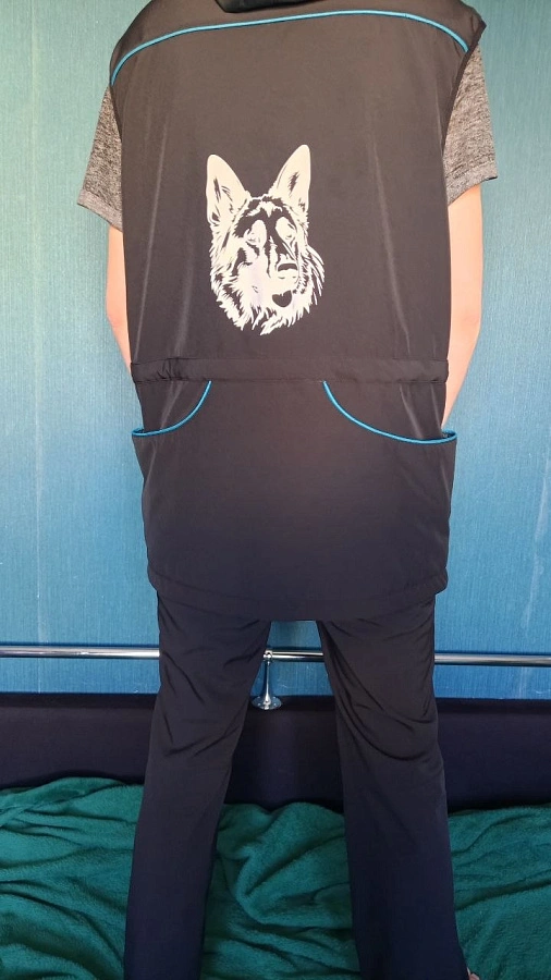 Фотография к отзыву от Светлана . Товар: <a href='/catalog/product/muzhskoy-dressirovochnyy-zhilet/'>Мужской дрессировочный жилет</a>