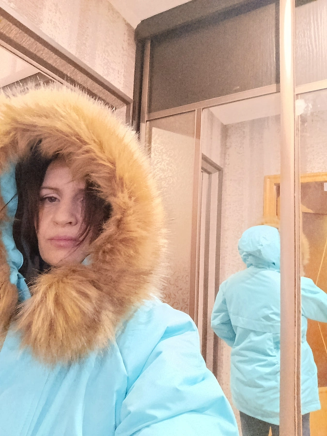 Фотография к отзыву от Ирина. Товар: <a href='/catalog/product/zimnyaya-kurtka-zhenskaya-ot-0-do-30/'>Зимняя куртка женская (от 0 до -30)</a>