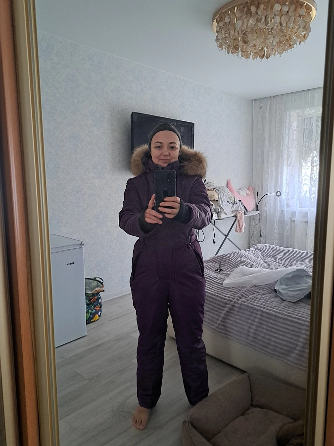 Фотография к отзыву от Светлана. Товар: <a href='/catalog/product/zimniy-kombinezon/'>Зимний комбинезон женский</a>