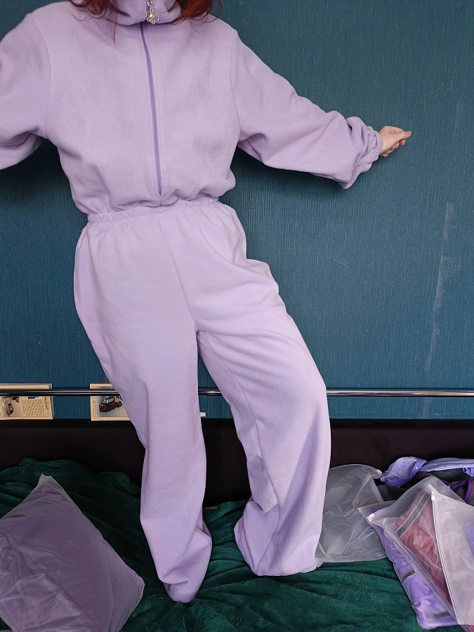 Фотография к отзыву от Старкова Светлана Григорьевна . Товар: <a href='/catalog/product/flisovyy-kombinezon/'>Флисовый комбинезон</a>